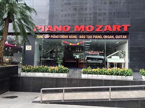 Showroom đàn của Piano Mozart có gì đặc biệt?