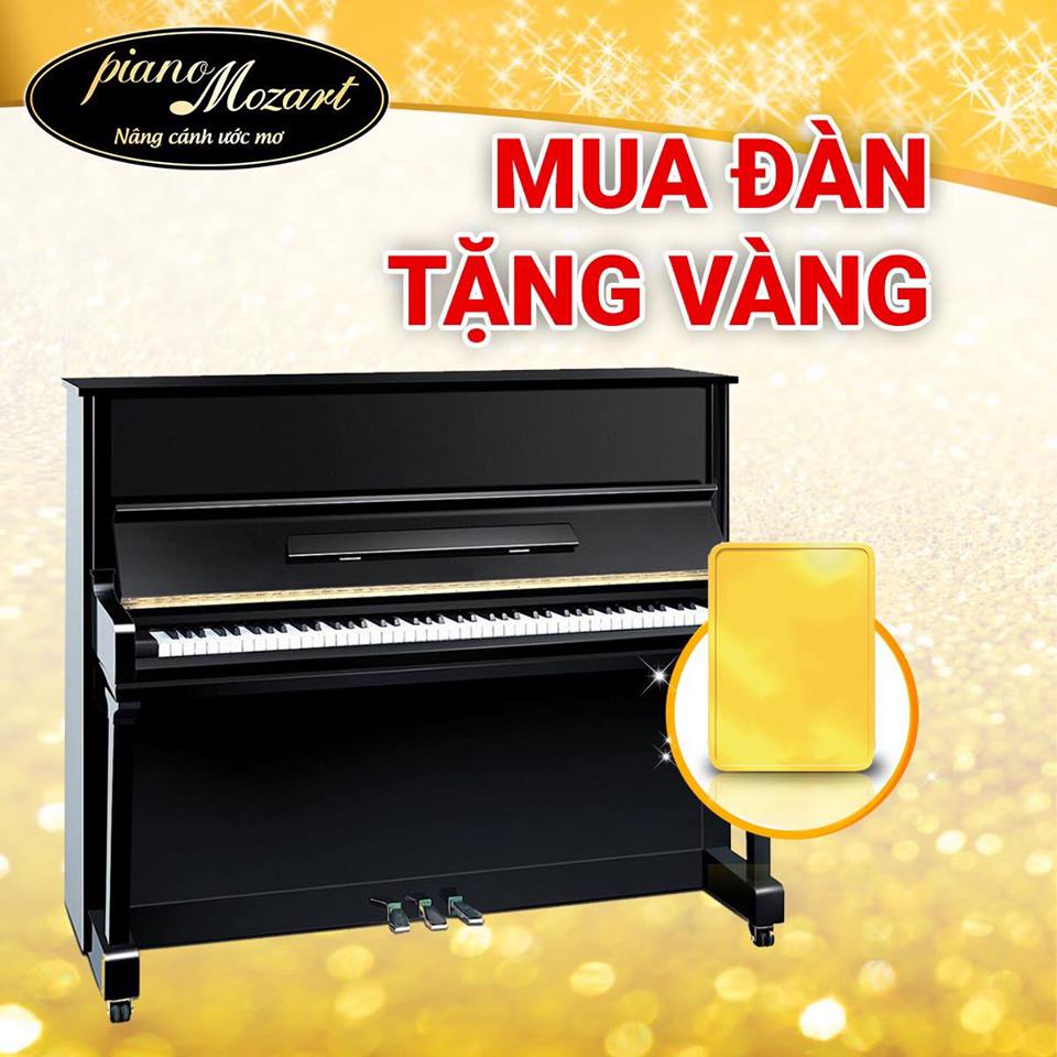 Đầu Xuân Mua Đàn – Mua Đàn Tặng Vàng!!! DUY NHẤT chỉ có tại Piano Mozart