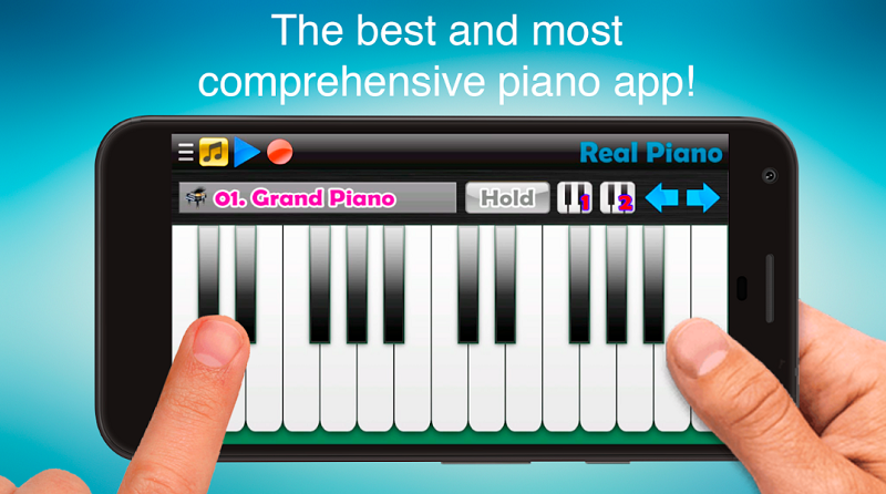 Những ứng dụng học đàn Piano trên điện thoại hữu ích dành cho bạn - Real Piano