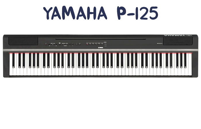 Review đàn Piano Yamaha P-125: Các phụ kiện đi kèm