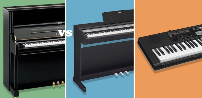 Cách phân biệt đàn Organ với đàn Piano