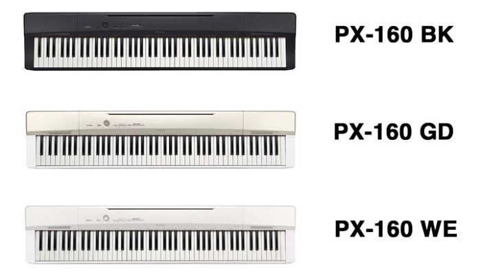 Review đàn Piano Casio PX-160 – Chất lượng tuyệt vời, giá cả phải chăng