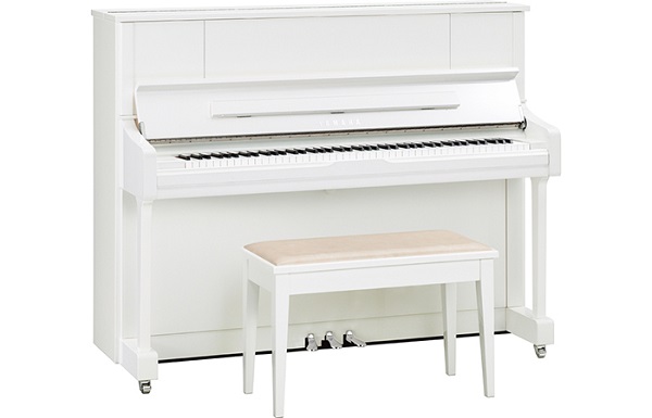 Toplist những cây đàn Piano màu trắng đẹp tuyệt khiến bạn mê mẩn - Piano Yamaha U2H