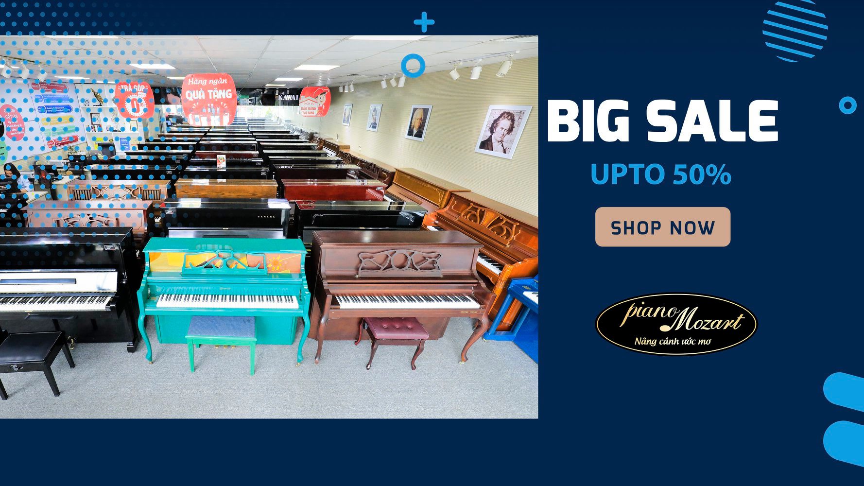 Ưu đãi khủng khi mua đàn piano trong tháng 6 này từ nhà cung cấp piano hàng đầu Việt Nam