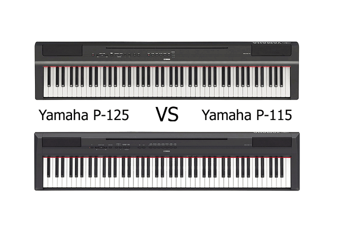 Ưu và nhược điểm của Piano Yamaha P-125 vs Yamaha P-115