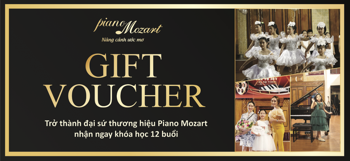 CHƯƠNG TRÌNH TRỞ THÀNH ĐẠI SỨ THƯƠNG HIỆU CỦA PIANO MOZART