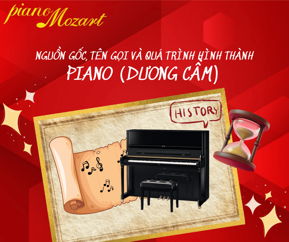 Piano (Dương cầm) – Nguồn gốc, tên gọi và quá trình hình thành